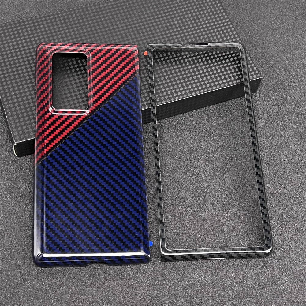 Oatsbasf Luxury Pure Carbon Fiber Case for Huawei Mate X3 / X2 / Xs 2 / Xs