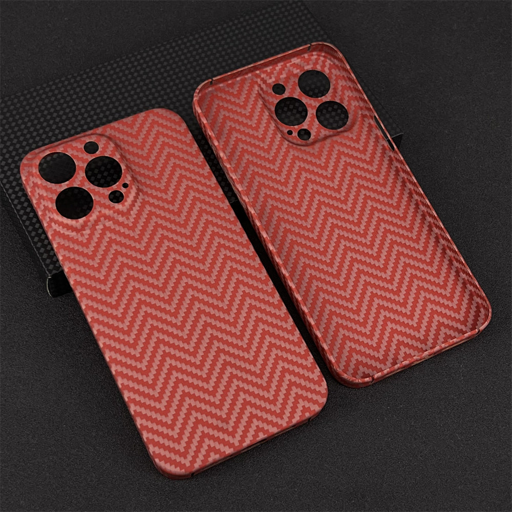 Oatsbasf Luxury Pure Carbon Fiber Case for Apple iPhone 14 Pro Max | iPhone 14 Pro