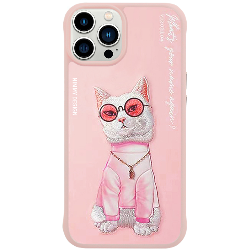 Nimmy Glasses Cool Embroidery Case Cover