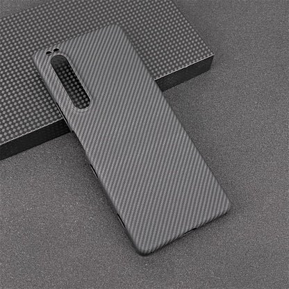 Oatsbasf Luxury Pure Carbon Fiber Case for SONY Smartphones