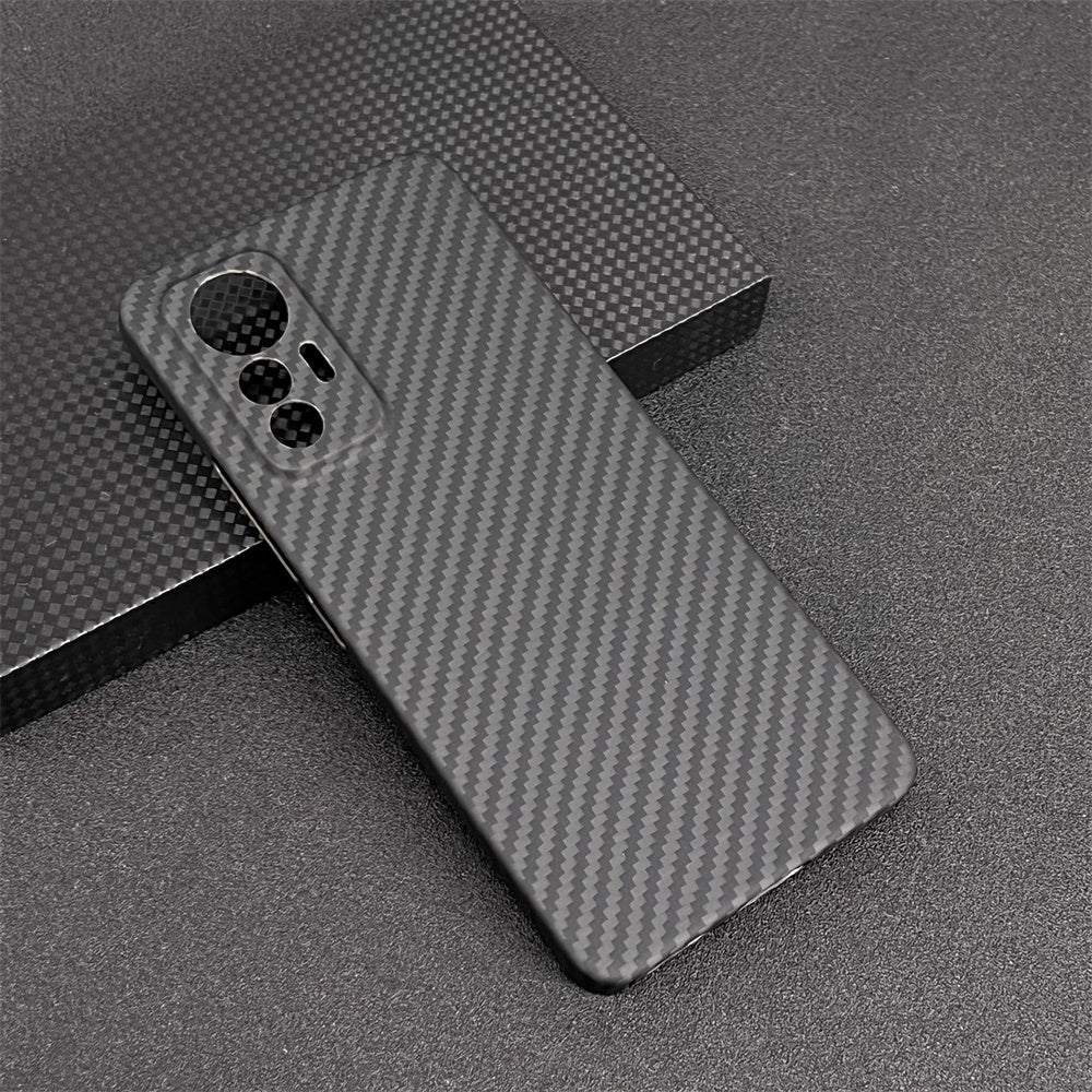 Oatsbasf Luxury Pure Carbon Fiber Case for Xiaomi Smartphones