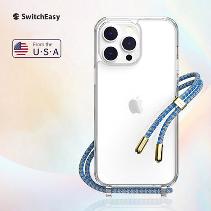 SwitchEasy Play Lanyard Shockproof Clear Case Cover