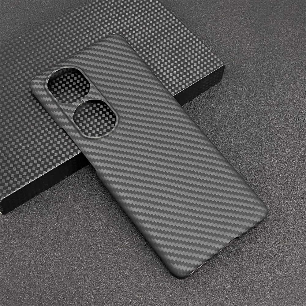 Oatsbasf Luxury Pure Carbon Fiber Case for Honor Smartphones