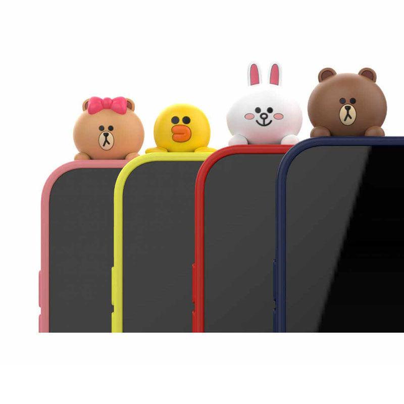 Line Friends Figure Shockproof 3D Silicone Case Cover