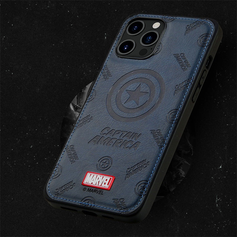 UKA Marvel Avengers Premium Leather Back Case Cover