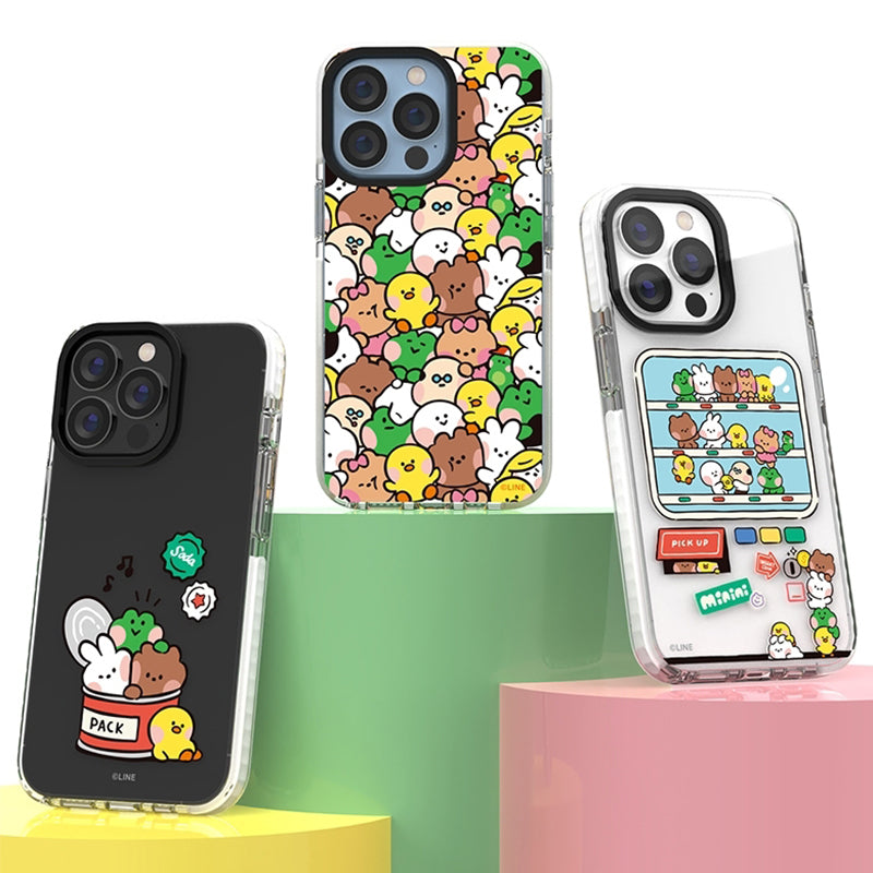 Line Friends minini Clear Line Case Cover