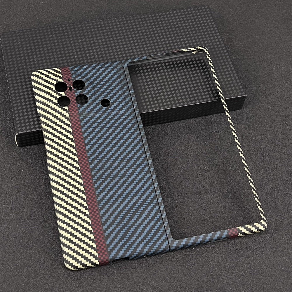 Oatsbasf Luxury Pure Carbon Fiber Case for vivo Foldable Smartphones