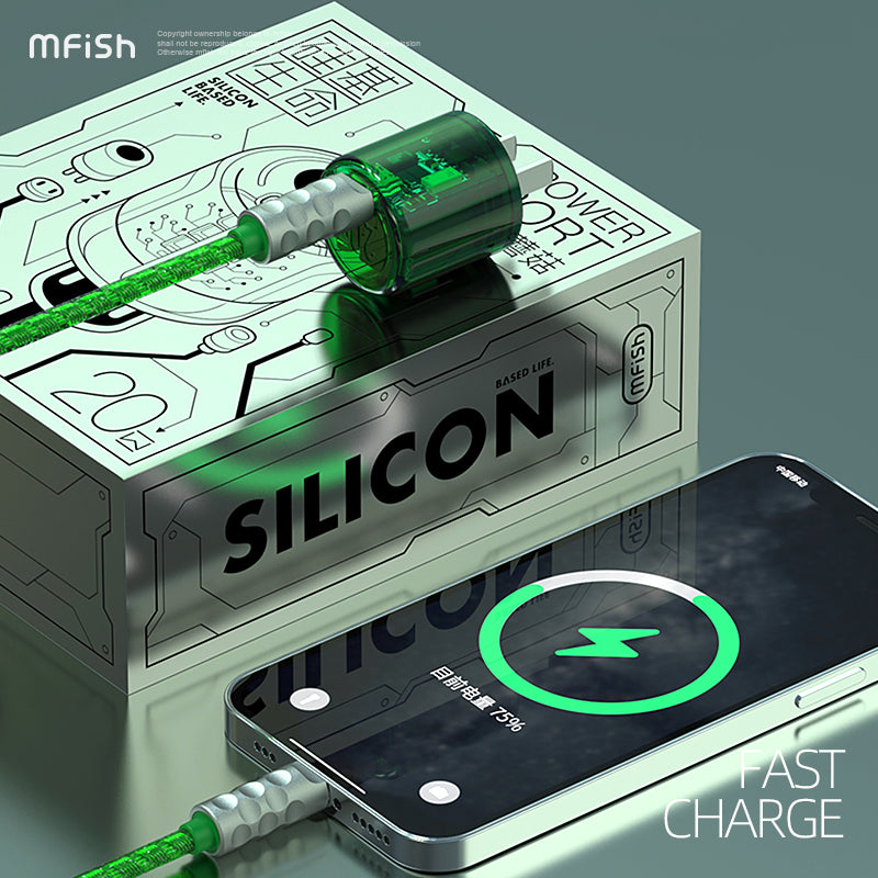 Mfish Silicon Based Life GaN 20W PD Fast Charger