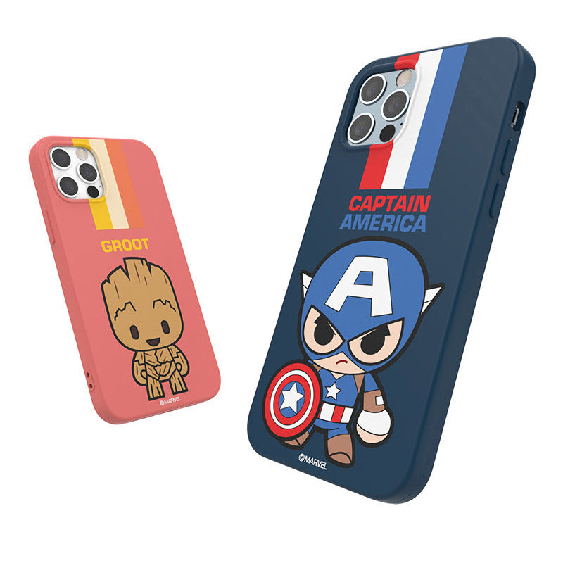 Marvel Mini Heroes Liquid Silicone Soft Case Cover