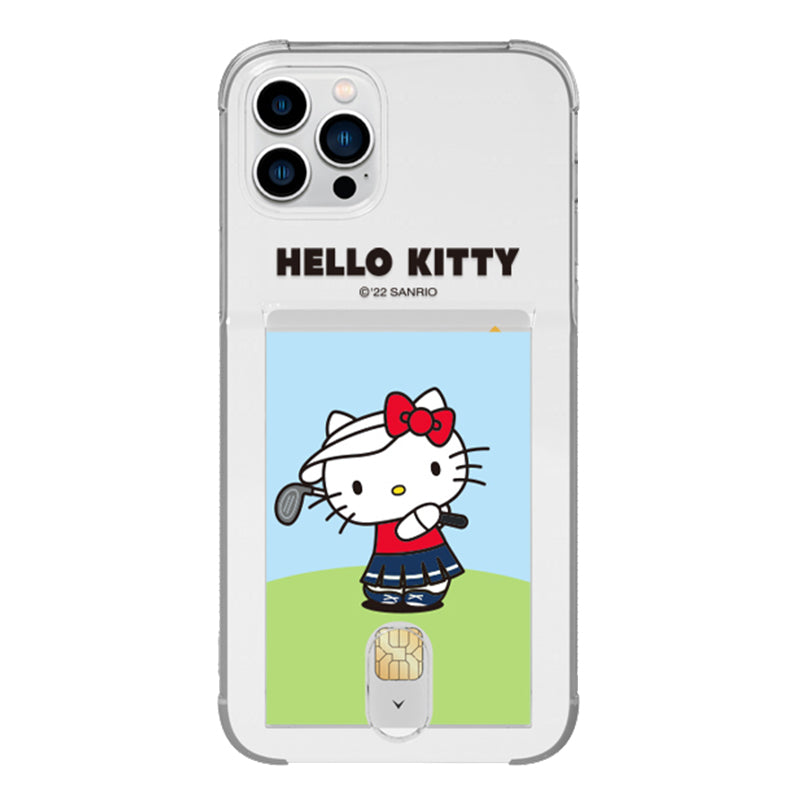 Sanrio Characters Card Pocket Air Cushion Soft Case Cover