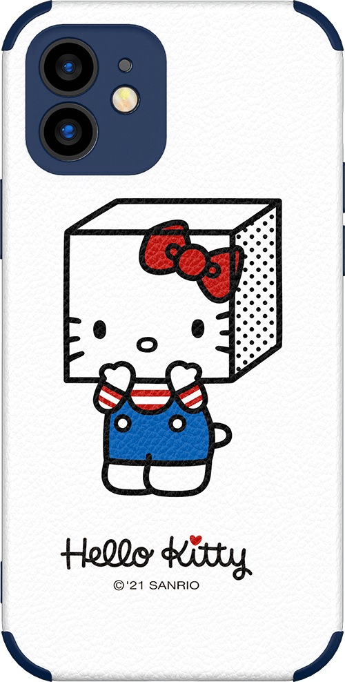 UKA Hello Kitty Magic Square Shockproof TPU+Leather Back Case Cover