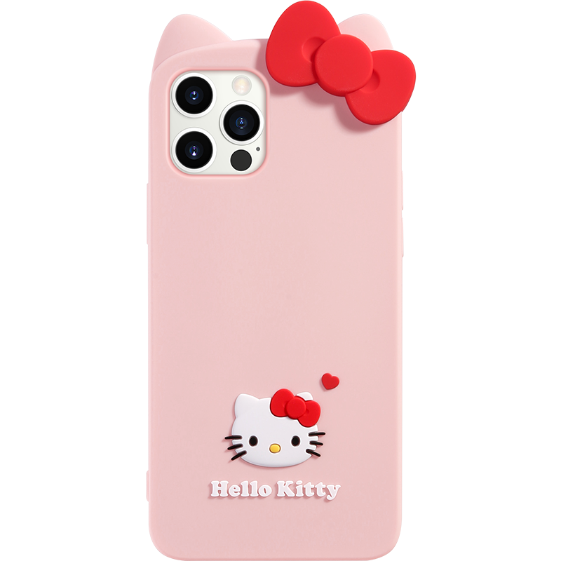 UKA Hello Kitty Shockproof 3D Silicone Back Case Cover