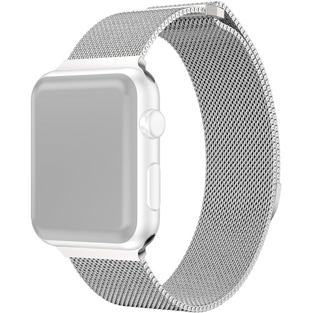 X-Doria Mesh Band Metal Loop Stainless Steel WatchBand for Apple Watch