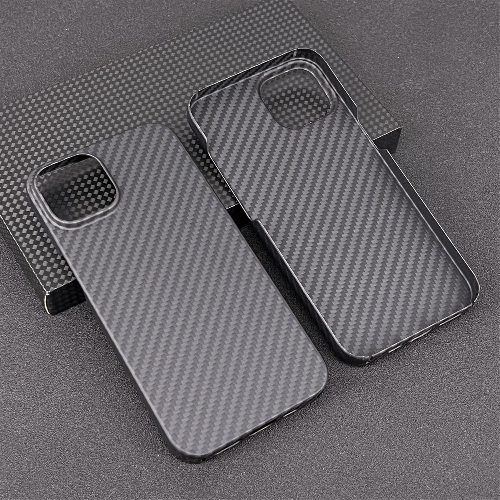 Oatsbasf Luxury Pure Carbon Fiber Case for Apple iPhone 14 Pro Max | iPhone 14 Pro