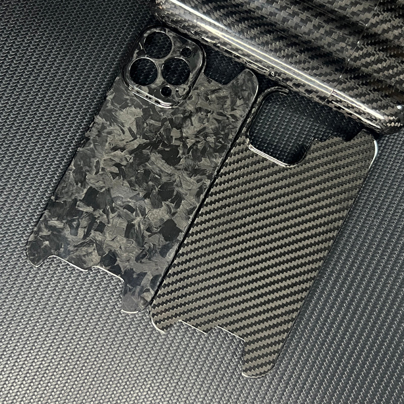 Oatsbasf Luxury Pure Carbon Fiber Case for Apple iPhone 14 Pro Max | iPhone 14 Pro