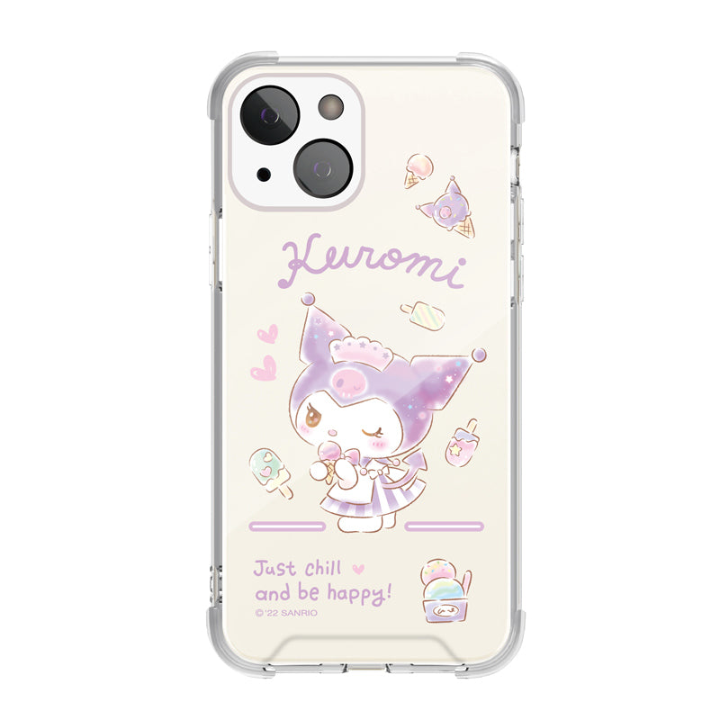 UKA Sanrio Characters Shockproof Air Cushion TPU+PC Clear Back Case Cover