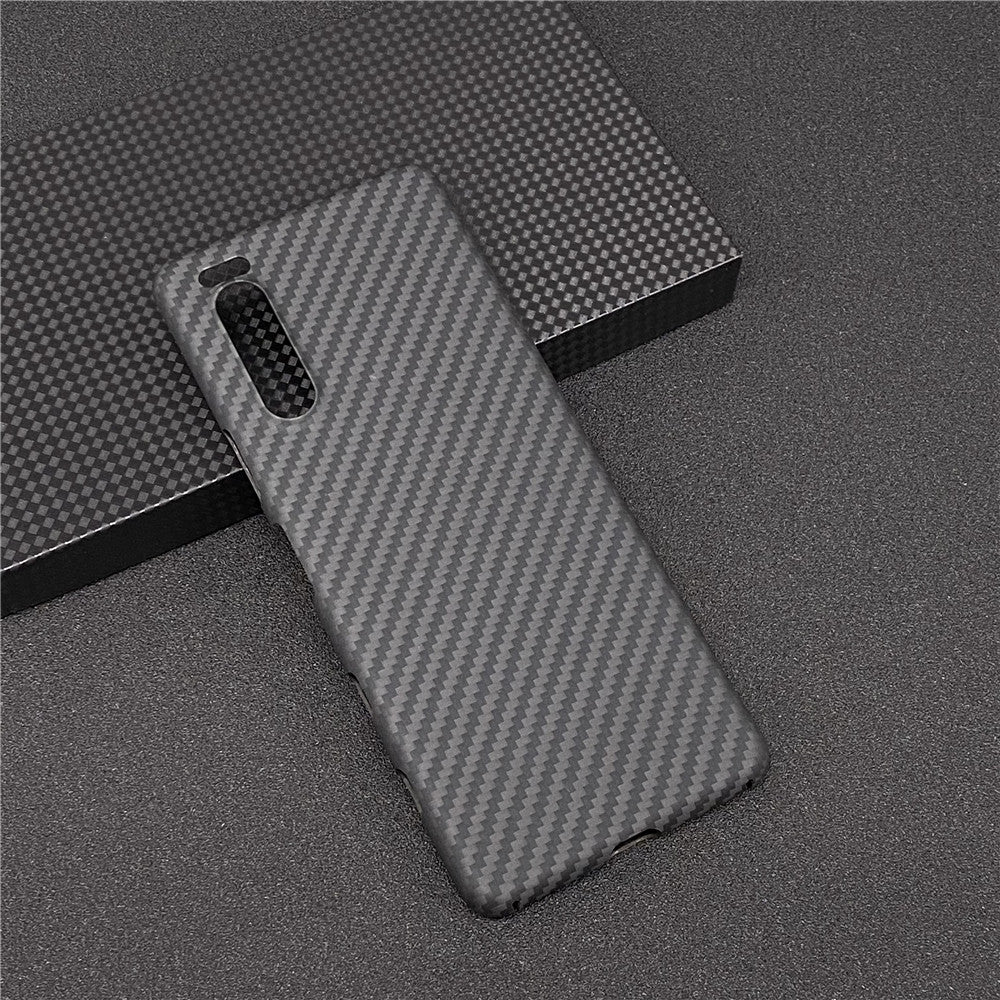 Oatsbasf Luxury Pure Carbon Fiber Case for SONY Smartphones