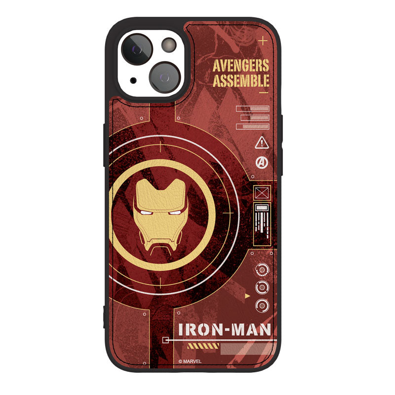 UKA Marvel Avengers Premium Leather Back Cover Case