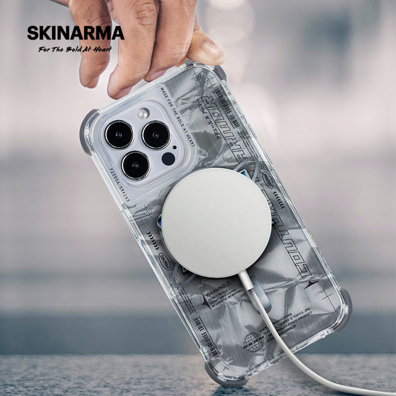 Skinarma Starry Sky MagSafe Mag-Charge Hybrid Case with 360° Impact Bumper