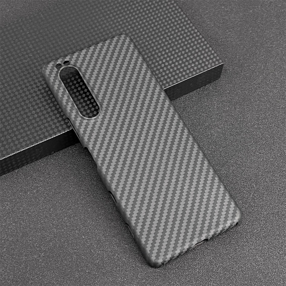 Oatsbasf Luxury Pure Carbon Fiber Case for SONY Smartphones