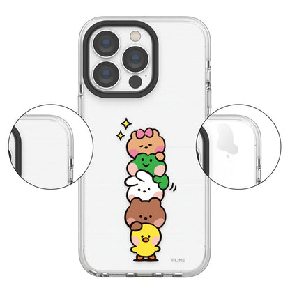 Line Friends minini Clear Line Case Cover