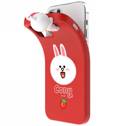 Line Friends Figure Shockproof 3D Silicone Case Cover