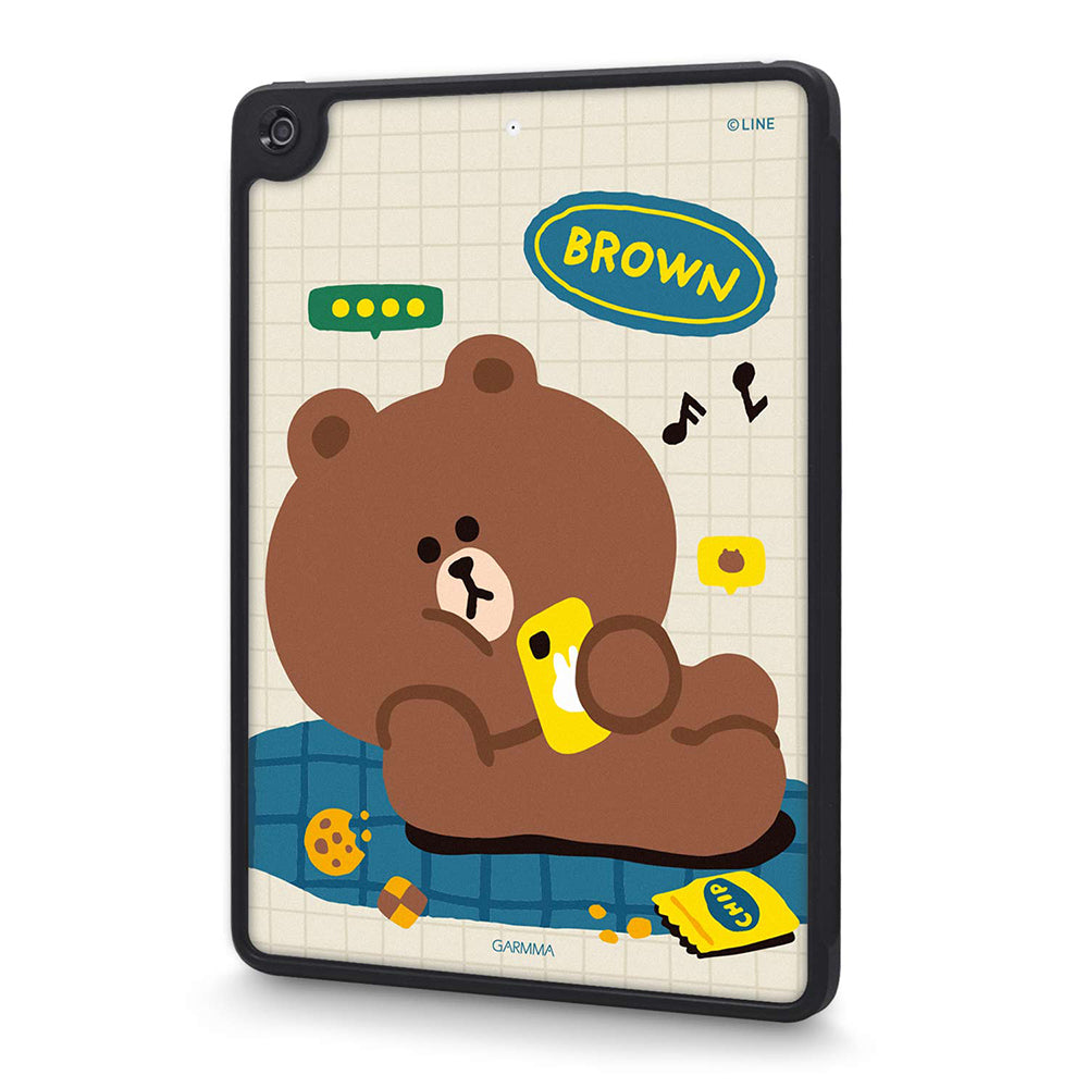 GARMMA Line Friends Shockproof Back Cover Case for Apple iPad