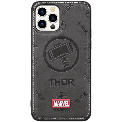 UKA Marvel Avengers Premium Leather Back Case Cover