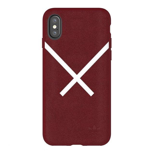 adidas Originals Plush Leather Case for Apple iPhone XS/8 Plus/8/7 Plus/7 - Armor King Case