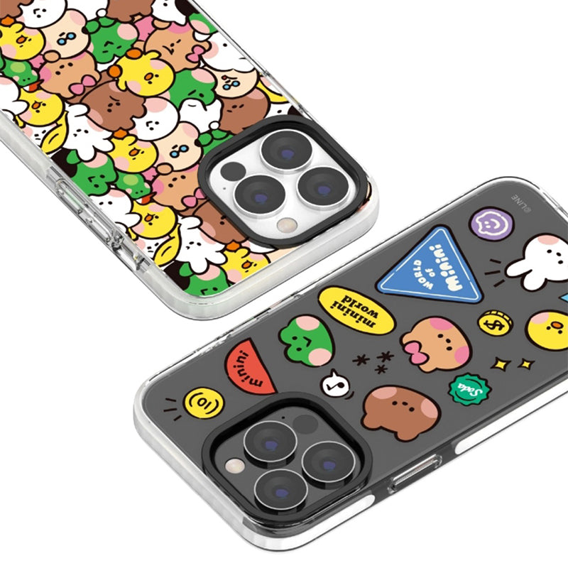 Line Friends minini Clear Line Case Cover