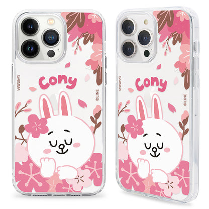 GARMMA Line Friends Sakura Air Cushion TPU+PC Back Case Cover