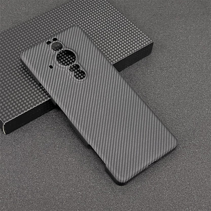 Oatsbasf Luxury Pure Carbon Fiber Case for SONY Smartphones