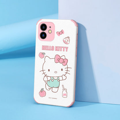 UKA Hello Kitty Magic Square Shockproof TPU+Leather Back Case Cover