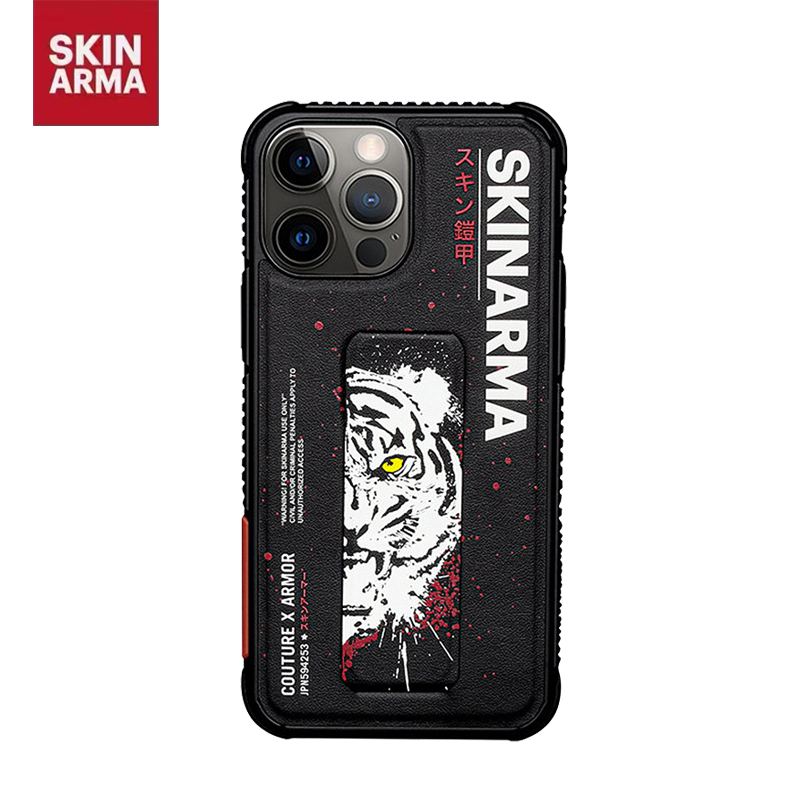 Skinarma Tora Invisible Grip Stand Back Cover Case