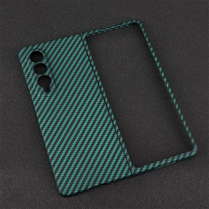 Oatsbasf Luxury Pure Carbon Fiber Case for Samsung Foldable Smartphones