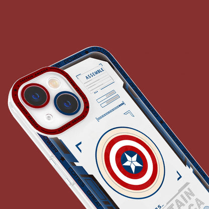 UKA Marvel Avengers Angel Eyes Lens Protection Back Case Cover