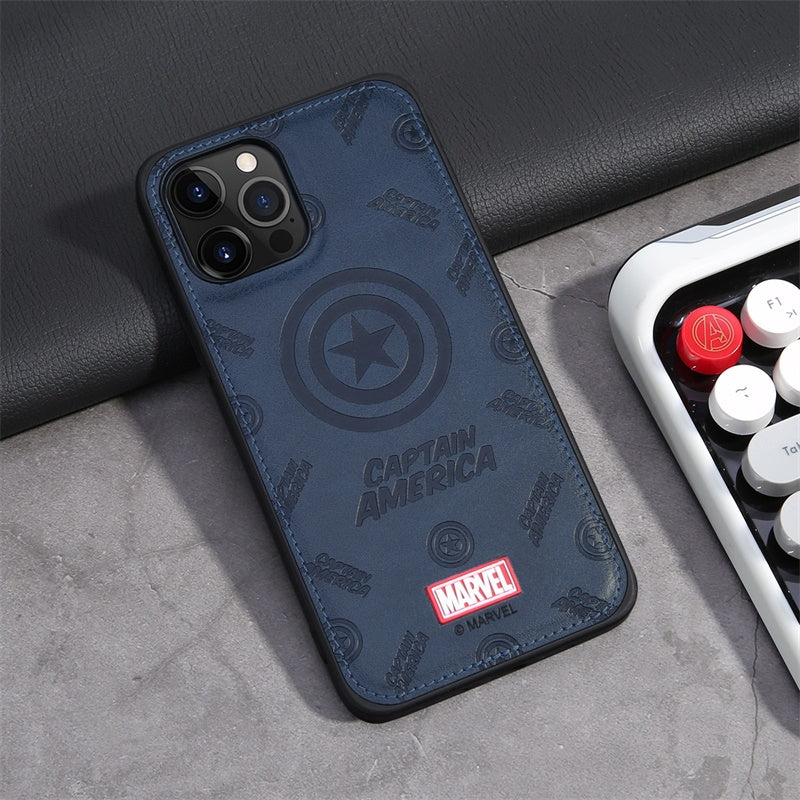 UKA Marvel Avengers Premium Leather Back Case Cover