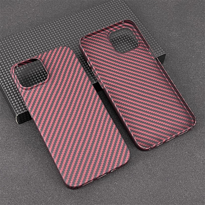 Oatsbasf Luxury Pure Carbon Fiber Case for Apple iPhone 14 Plus / iPhone 14