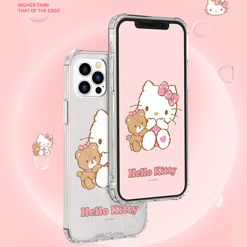 UKA Sanrio Characters Shockproof Air Cushion TPU+PC Clear Back Case Cover