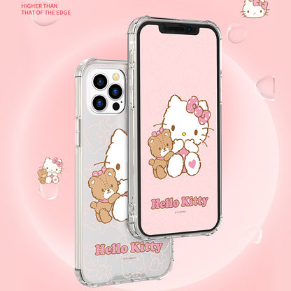 UKA Sanrio Characters Shockproof Air Cushion TPU+PC Clear Back Case Cover