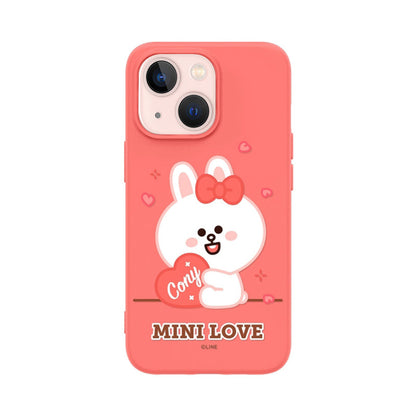 Line Friends Liquid Silicone Soft Color Jelly Back Case Cover