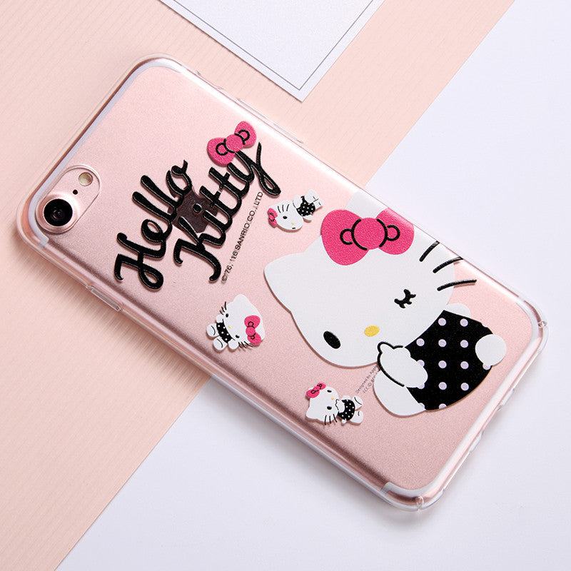 X-Doria Hello Kitty Spice Slim Transparent PC Cover Case for Apple iPhone