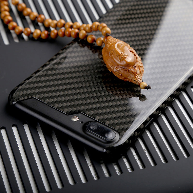 Oatsbasf Ultra Thin Luxury Pure Carbon Fiber Case Cover