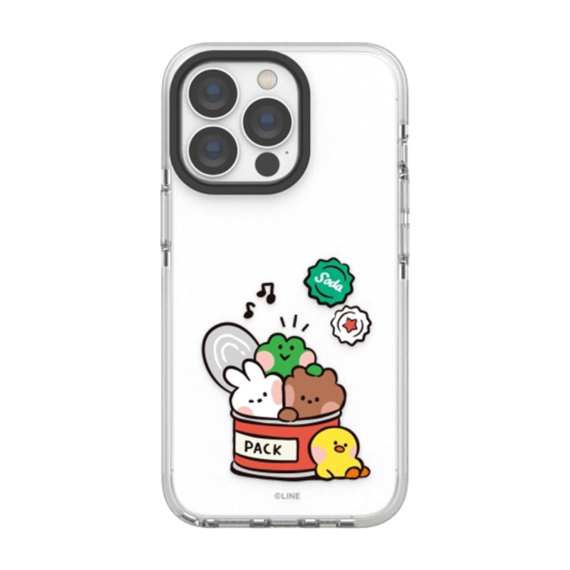 Line Friends minini Clear Line Case Cover