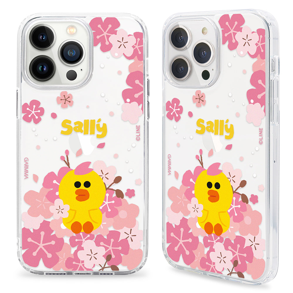 GARMMA Line Friends Sakura Air Cushion TPU+PC Back Case Cover