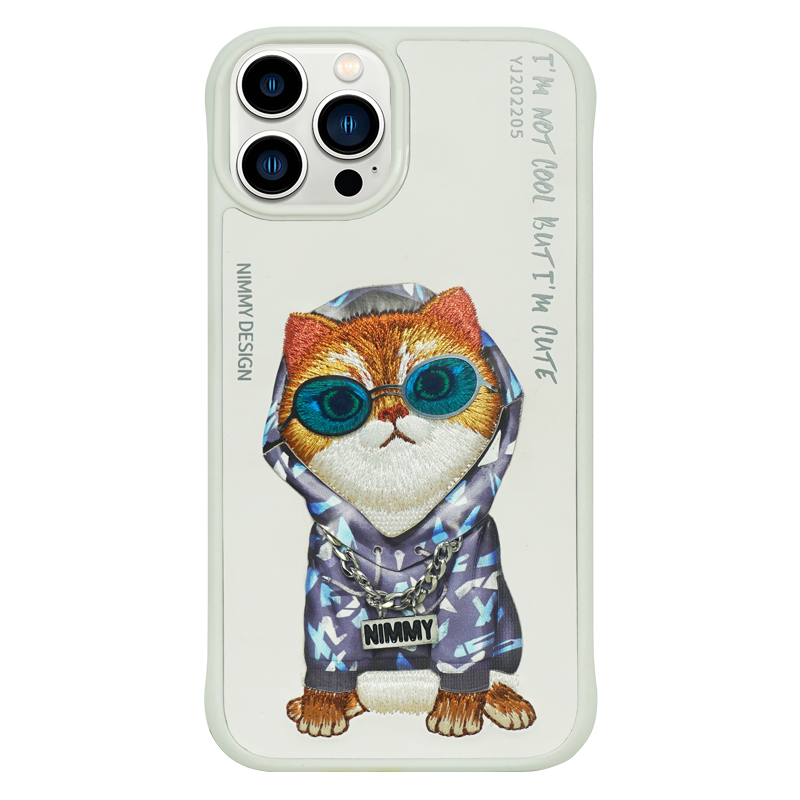 Nimmy Glasses Cool Embroidery Case Cover