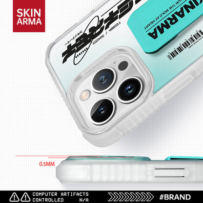 Skinarma Clear Case with Extendable Grip Stand