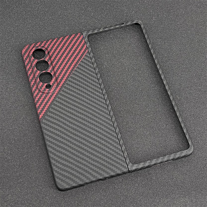 Oatsbasf Luxury Pure Carbon Fiber Case for Samsung Foldable Smartphones