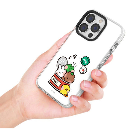 Line Friends minini Clear Line Case Cover