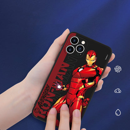 UKA Mavel Avengers Side Print Liquid Silicone Case Cover